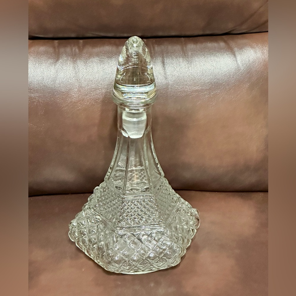 Vintage Anchor Hocking Wexford Captains Glass Decanter
